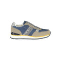 Napapijri Blue Polyester Athletic Sneakers