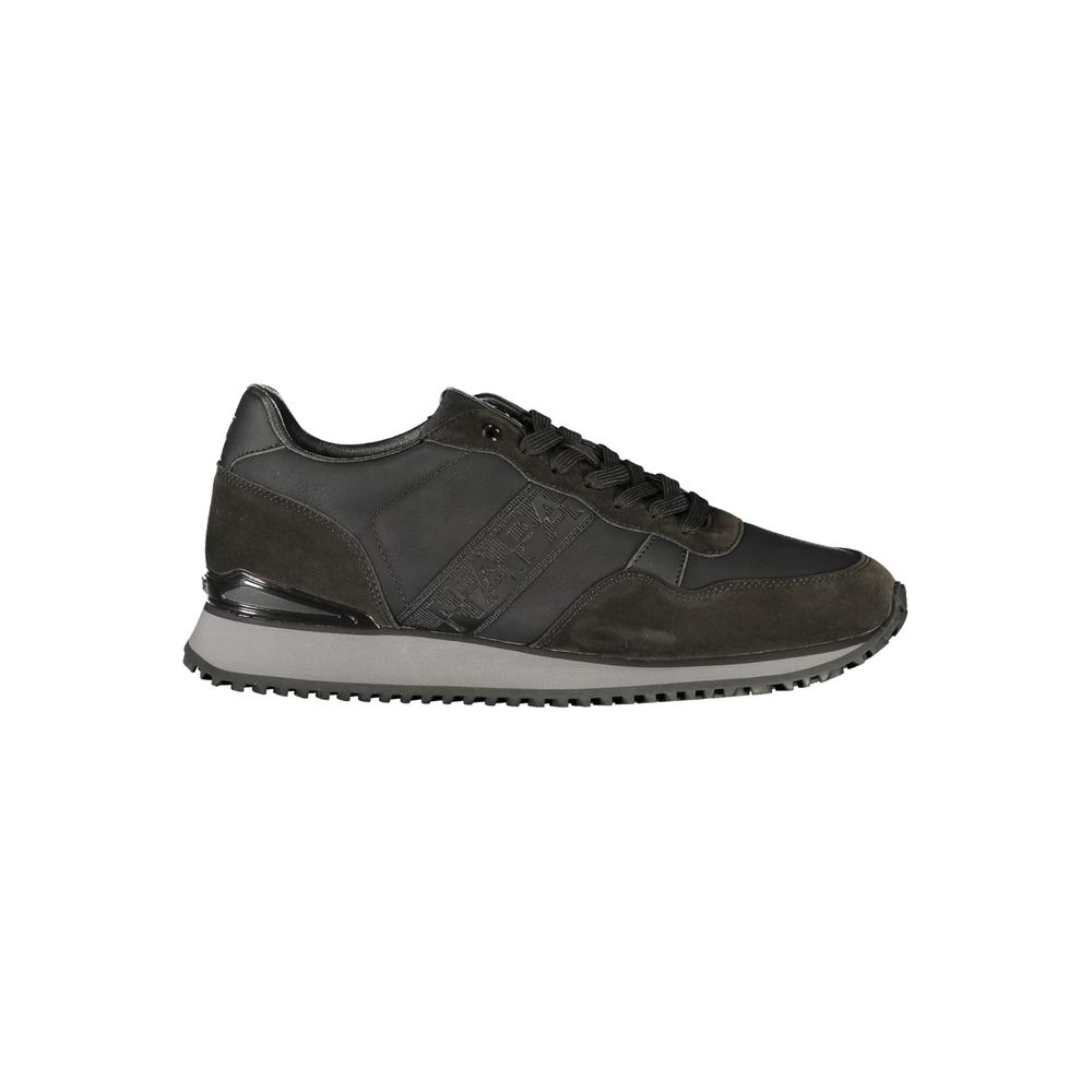 Napapijri Black Polyester Athletic Sneakers