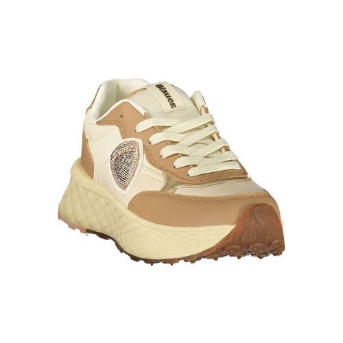 Blauer Brown Polyurethan Damen-Sneaker