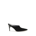 Balenciaga Black Suede Leather High Heel Pumps