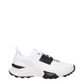 Valentino Garavani Blue Fabric Athletic Sneakers