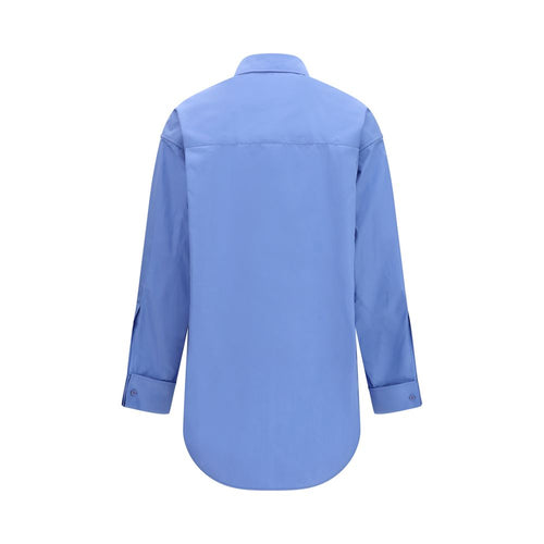 Balenciaga Baumwollhemd Blau