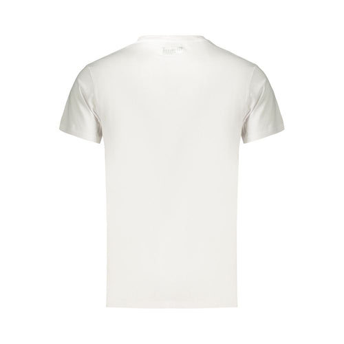 Bikkembergs Weißes Baumwoll-T-Shirt
