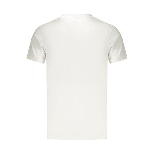 Bikkembergs Weißes Baumwoll-T-Shirt