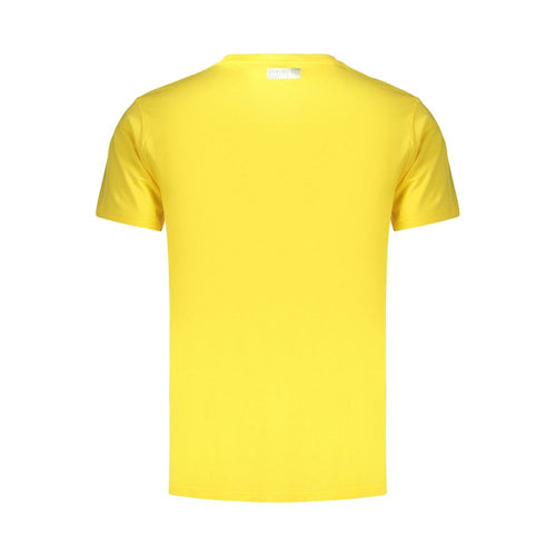 Bikkembergs Gelbes Baumwoll-T-Shirt