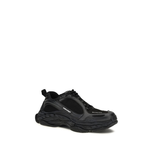 Balenciaga Schwarze Polyester-Sportsneaker