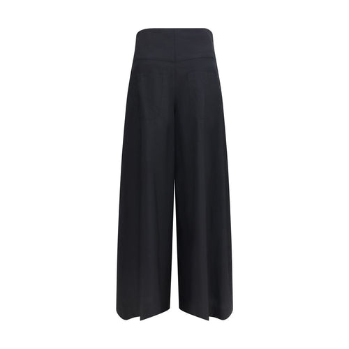 Brunello Cucinelli Schwarze Freizeithose aus Baumwolle