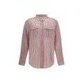 Marant Etoile Beige Cotton Pattern Shirt