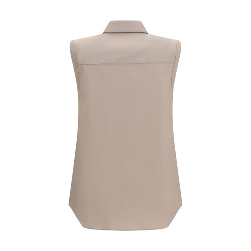 Brunello Cucinelli Beiges Baumwollhemd