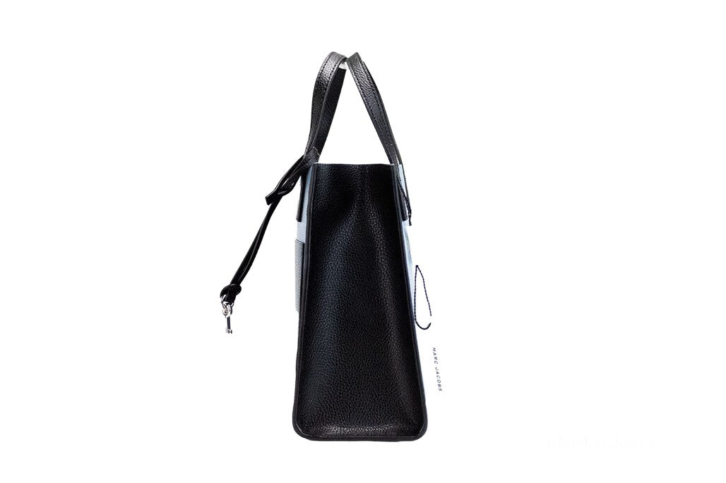 Marc Jacobs Grind Mini Blue Heaven Colorblock Leren Schoudertas