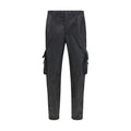 Prada Black Polyamide Cargo Pants