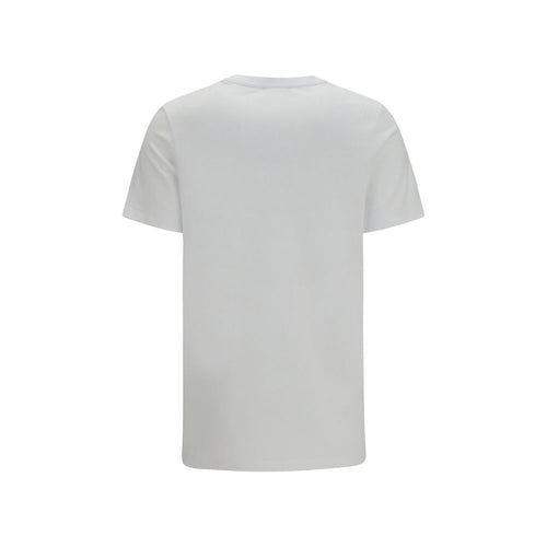 Balmain T-Shirt aus weißer Baumwolle
