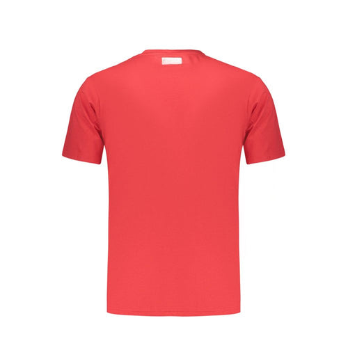 Bikkembergs rotes Herren-T-Shirt aus Baumwolle