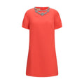 Valentino Multicolor Wool Oves Aries Casual Dress