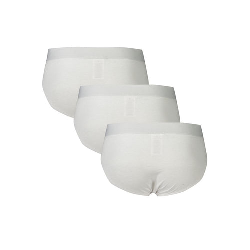 Bikkembergs weißer Herren-Slip aus Polyester