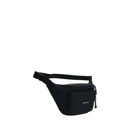Balenciaga Clutchtasche aus schwarzem Polyester