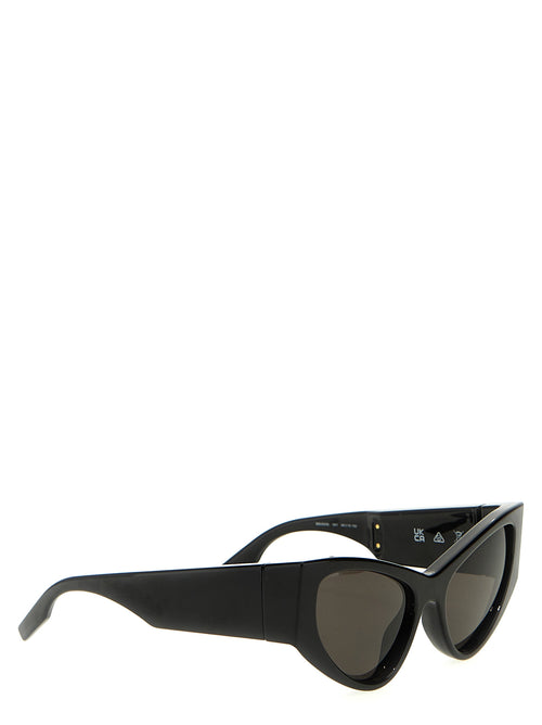 Balenciaga Sonnenbrille aus schwarzem Polyamid