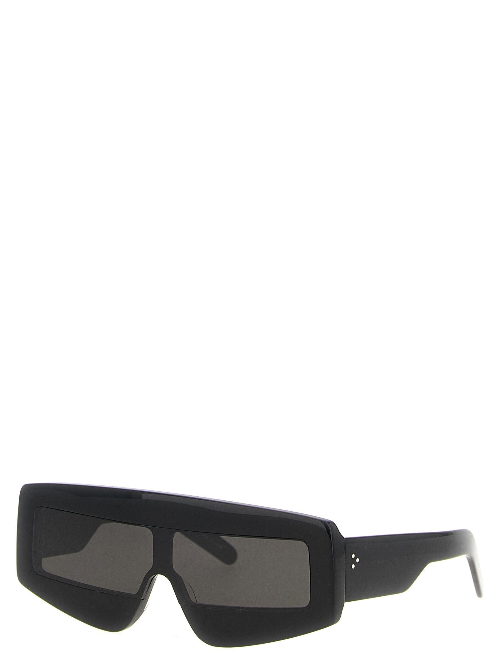 Rick Owens Black Acetate Sunglasses