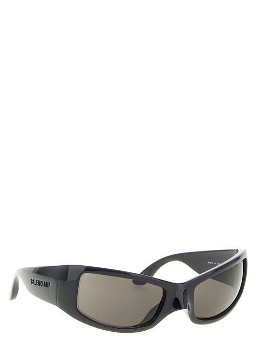 Balenciaga Sonnenbrille aus schwarzem Polyamid