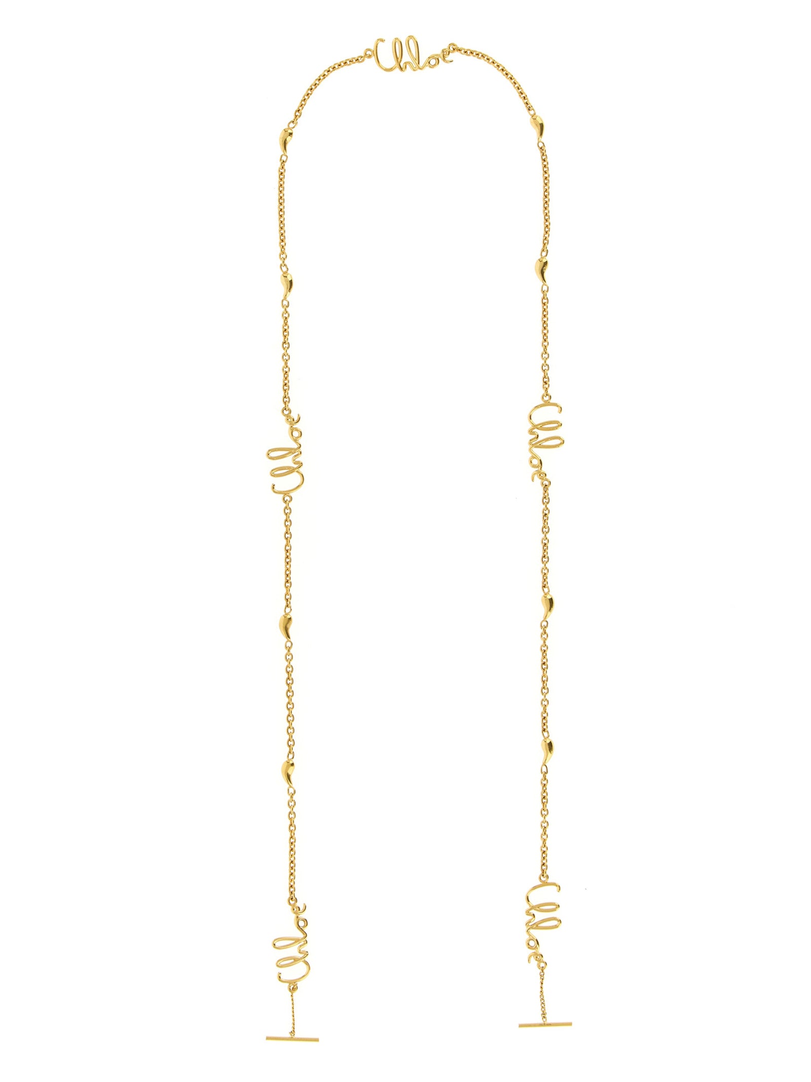 Chloé Gold Brass Sunglasses