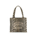 Ganni Brown Recycled Cotton Shoulder Bag