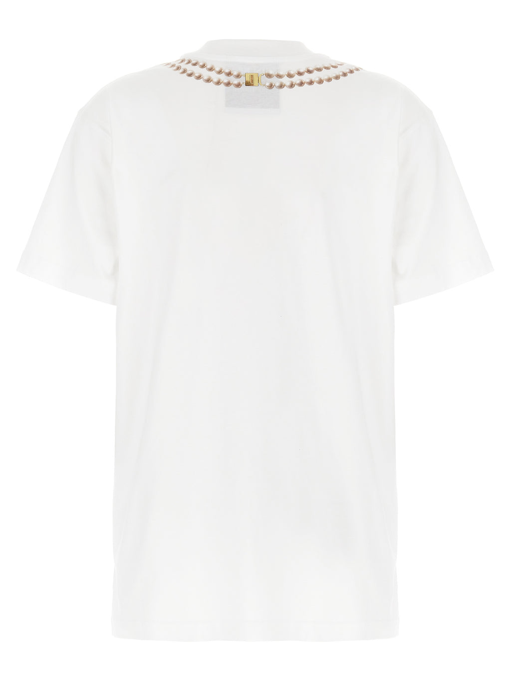 Moschino White Cotton T-Shirt