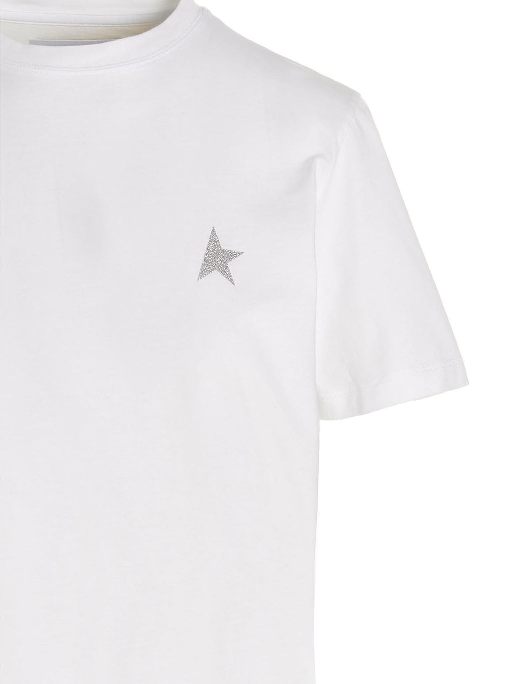 Golden Goose White Cotton T-Shirt