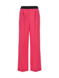 MSGM Fuchsia Virgin Wool Pants