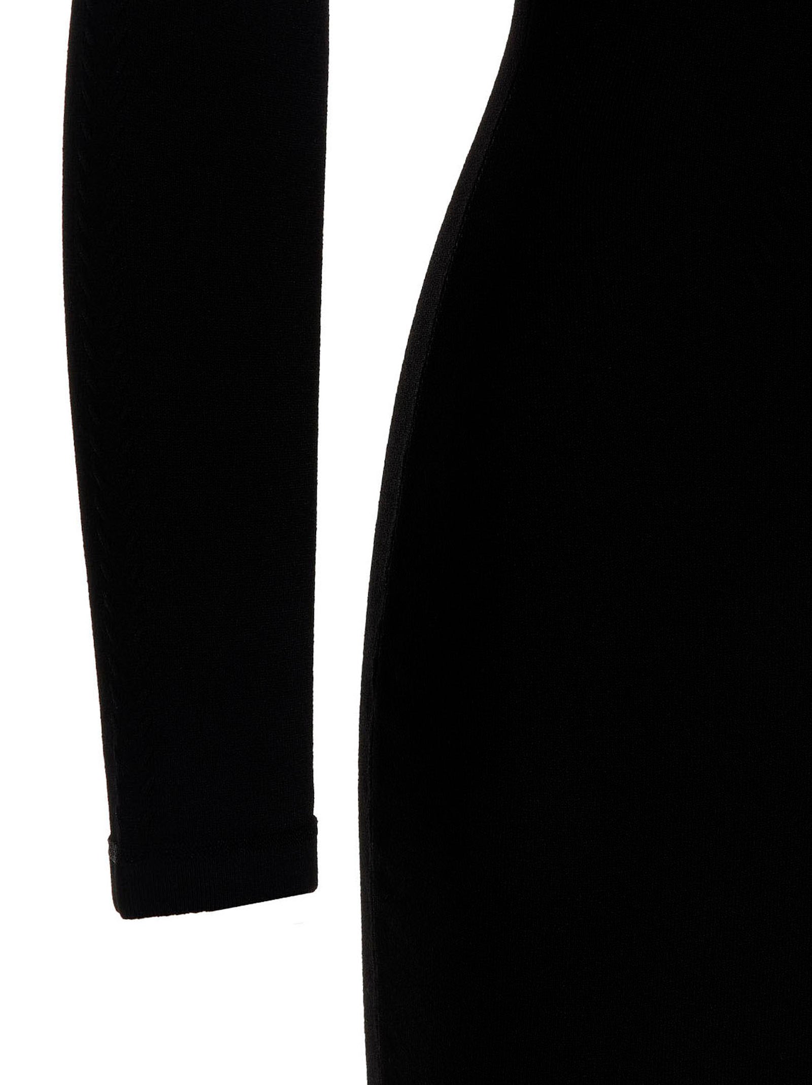 Dsquared² Black Viscose Mini Skirt