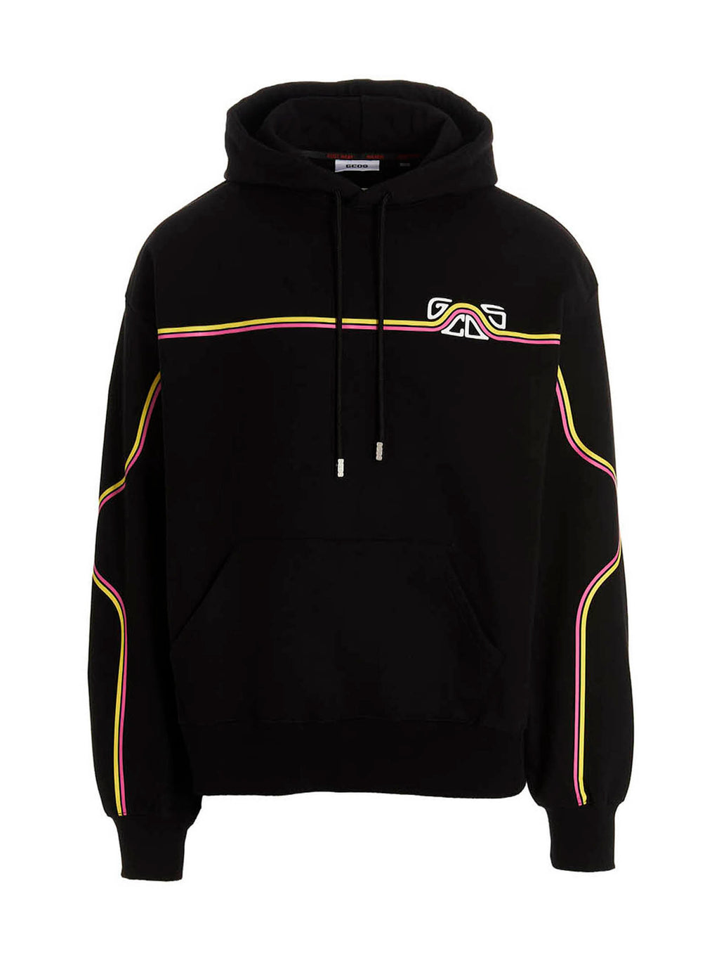 GCDS Black Cotton Sweatshirt