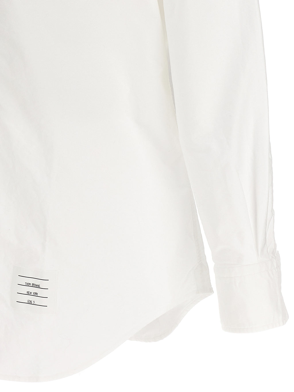 Thom Browne White Cotton Blouse