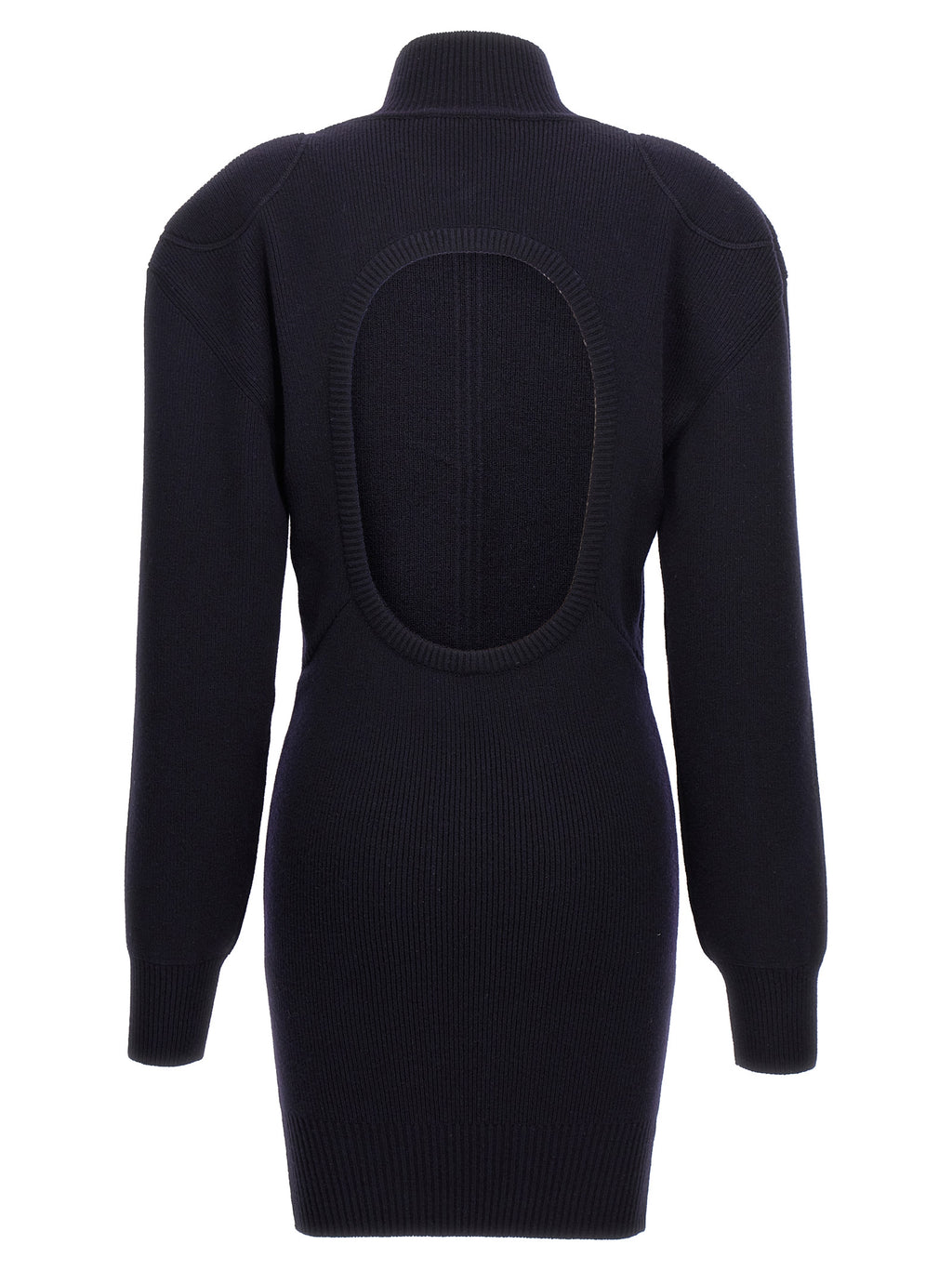 Stella McCartney Blue Wool Midi Skirt