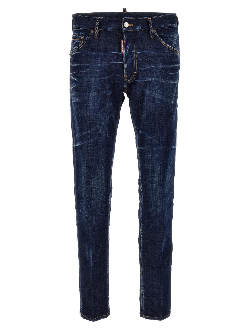 Dsquared² Blue Cotton Skinny Jeans