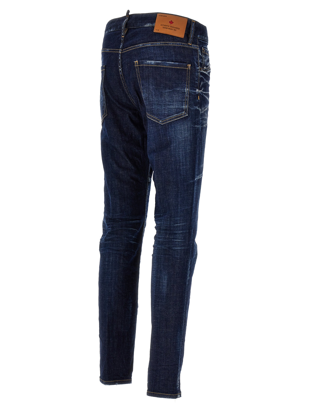 Dsquared² Blue Cotton Skinny Jeans
