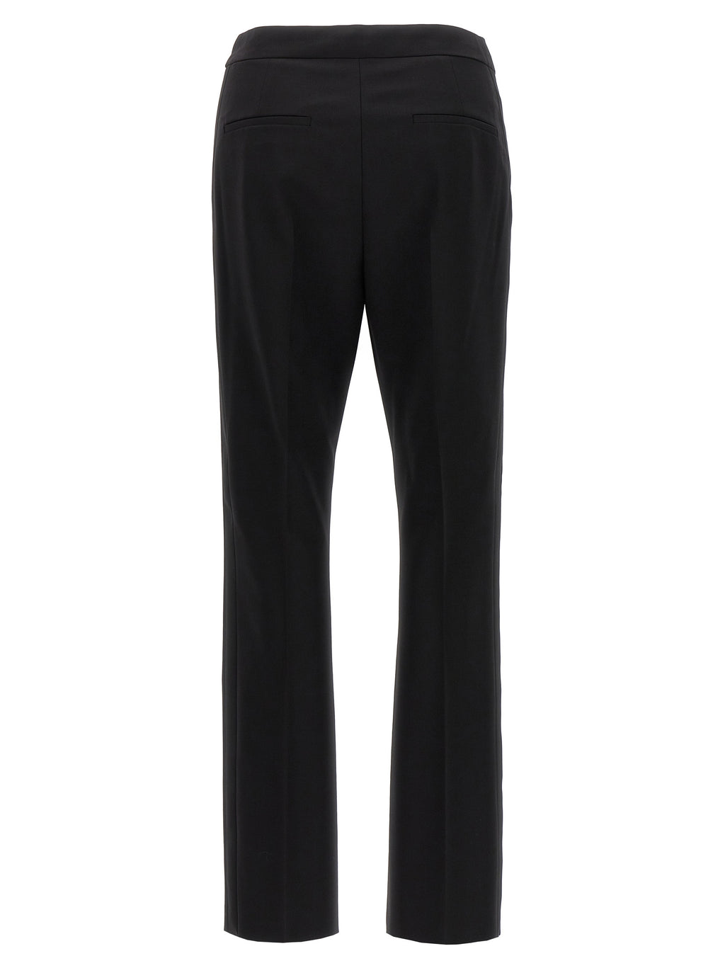 Max Mara Black Virgin Wool Dress Pants