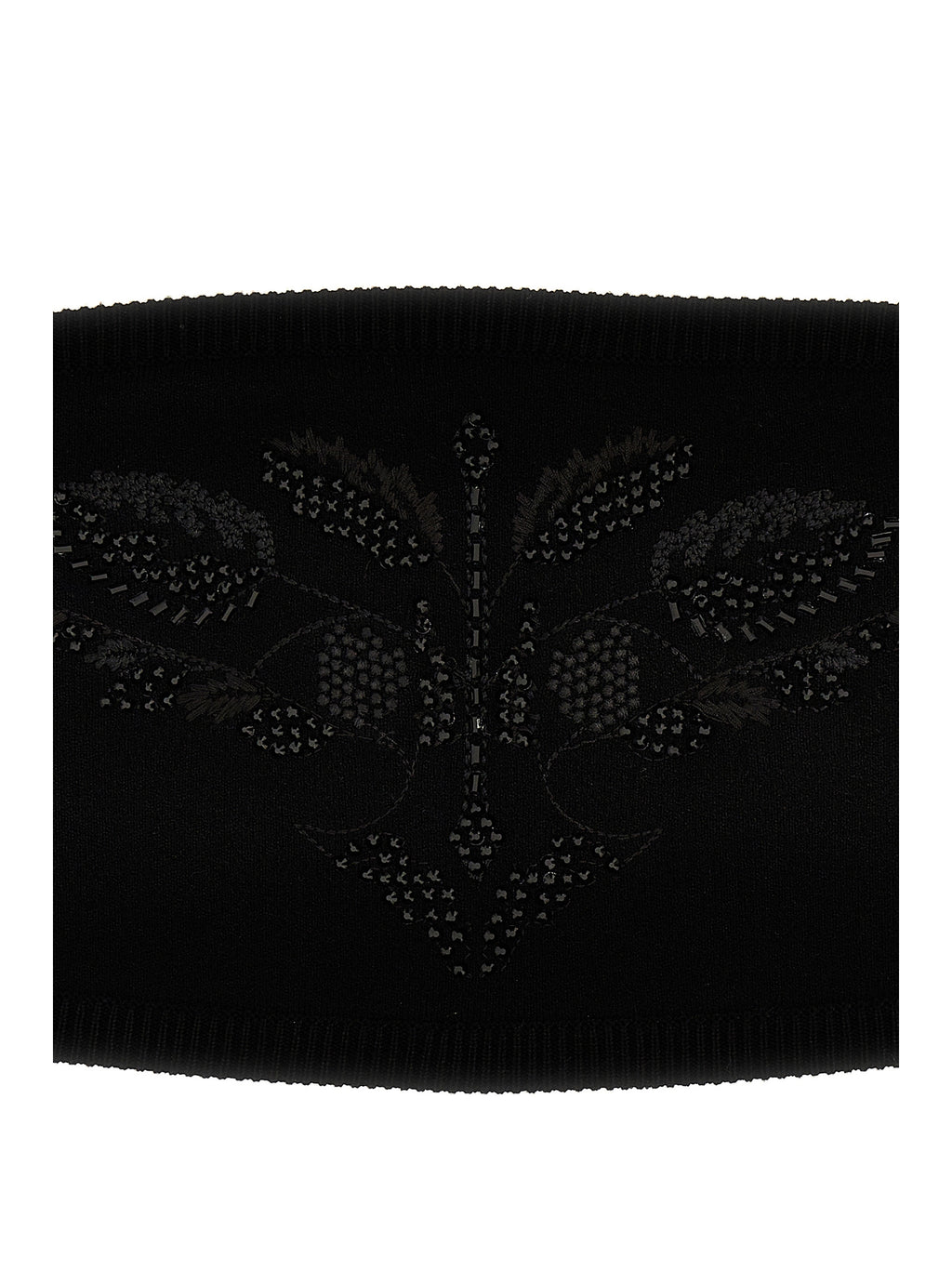 Max Mara Black Viscose Tank Tops