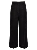 Moschino Black Wool Cropped Pants