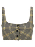 Marni Multicolor Virgin Wool Sleeveles T-Shirt
