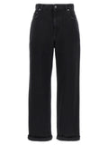 Golden Goose Black Cotton Relaxed Fit Jeans