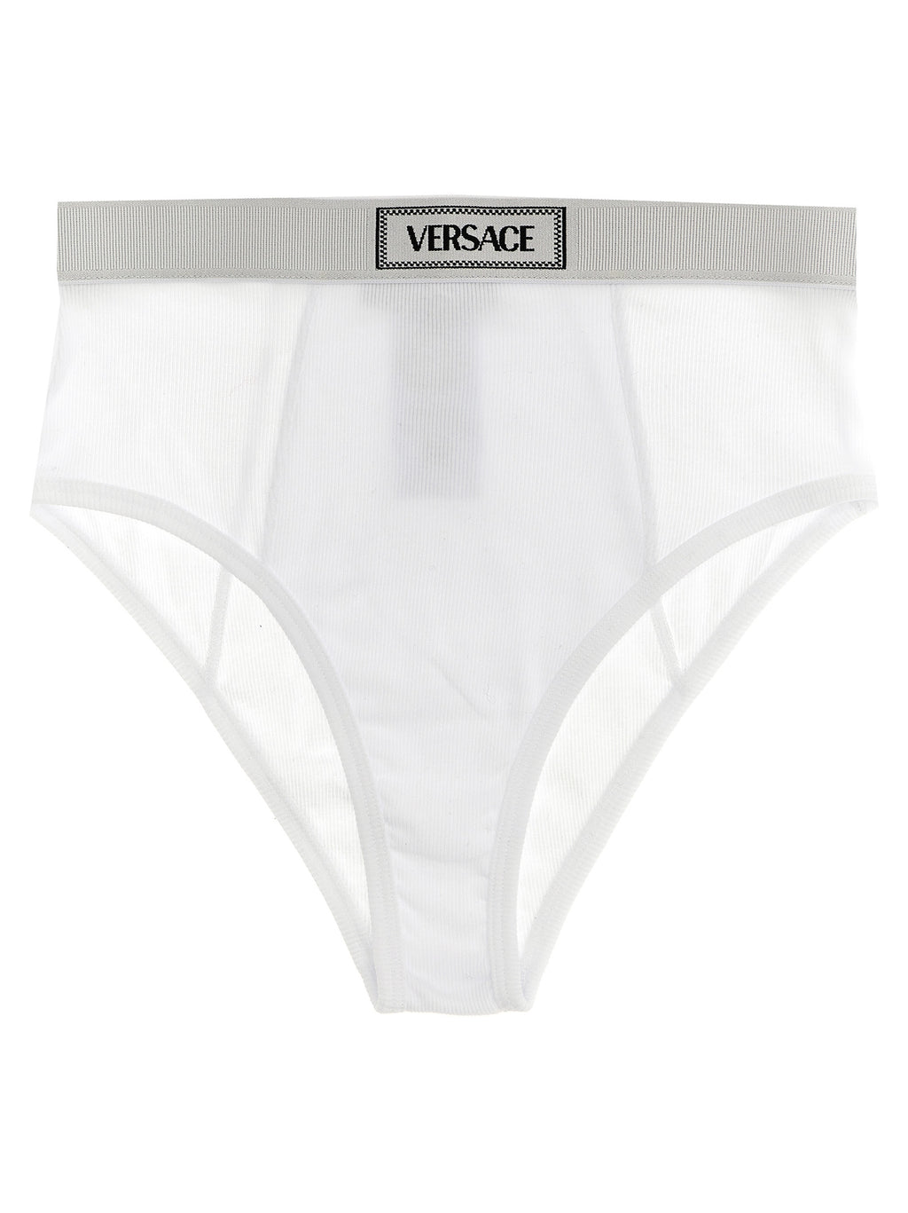 Versace White Cotton Briefs