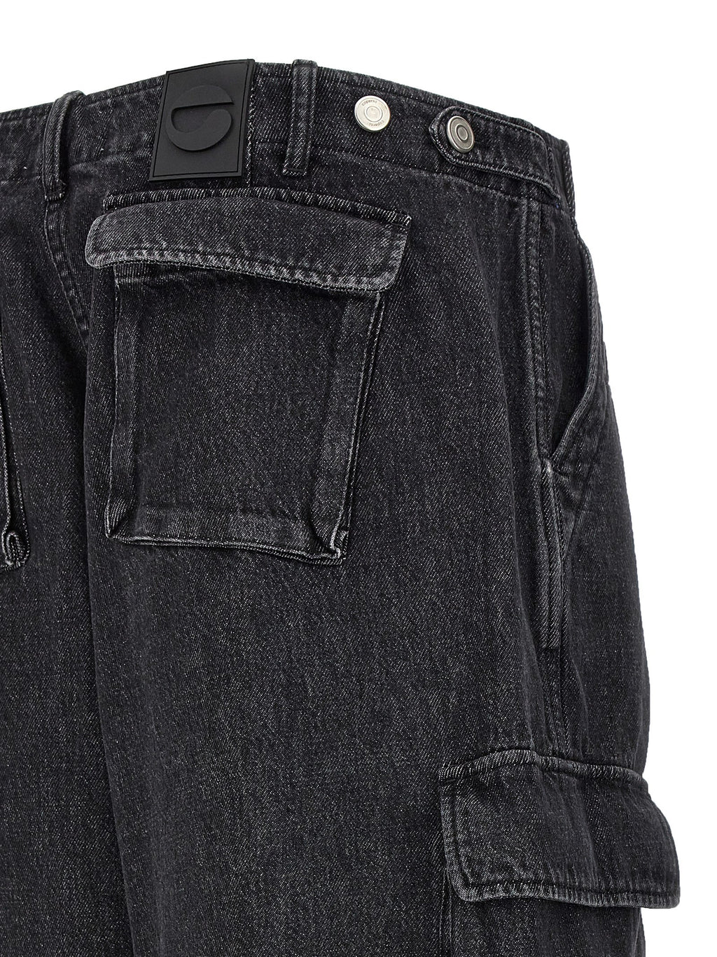 Coperni Black Cotton Jeans Denim