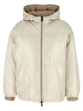 Brunello Cucinelli Beige Polyester Full-Length Jacket