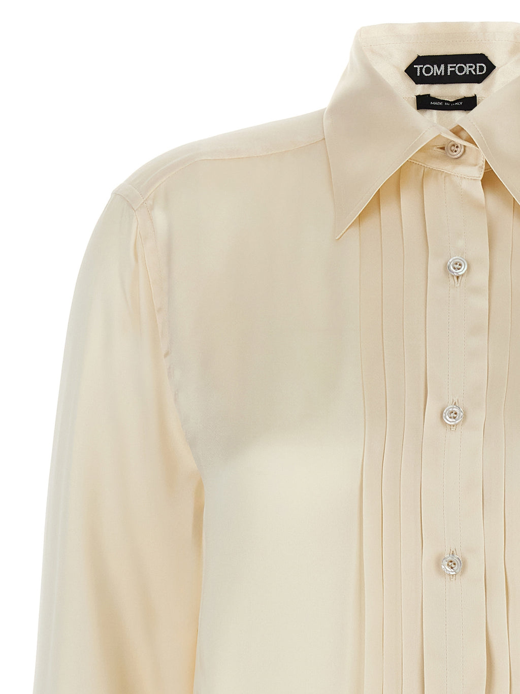 Tom Ford White Silk Blouse
