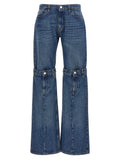 Coperni Blue Cotton Jeans Denim