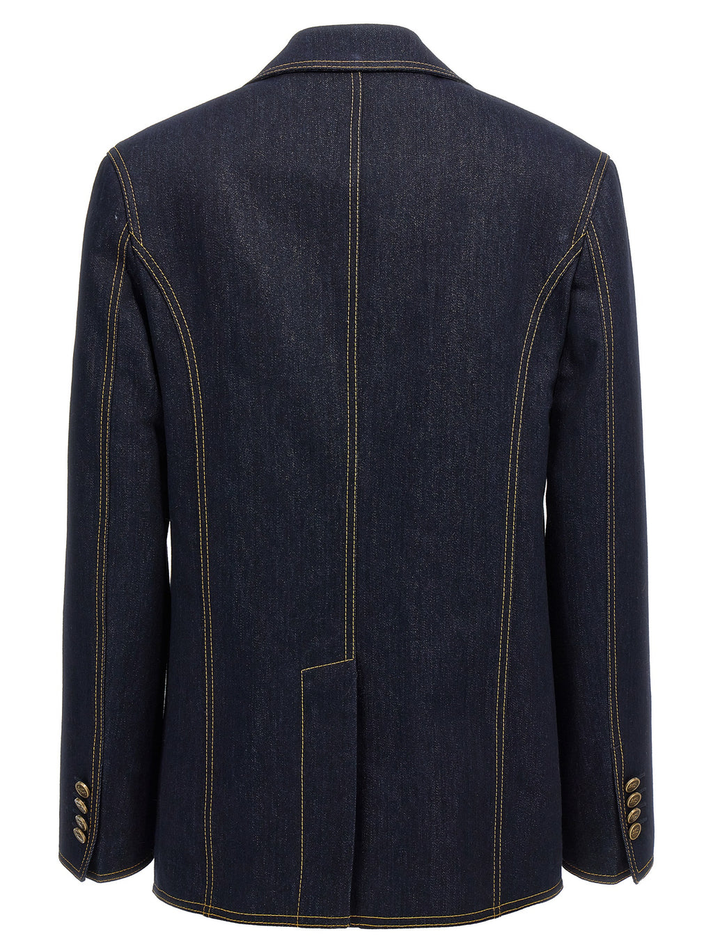 Etro Blue Cotton Blazer