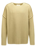 Jil Sander Bicolor Wool Cardigan