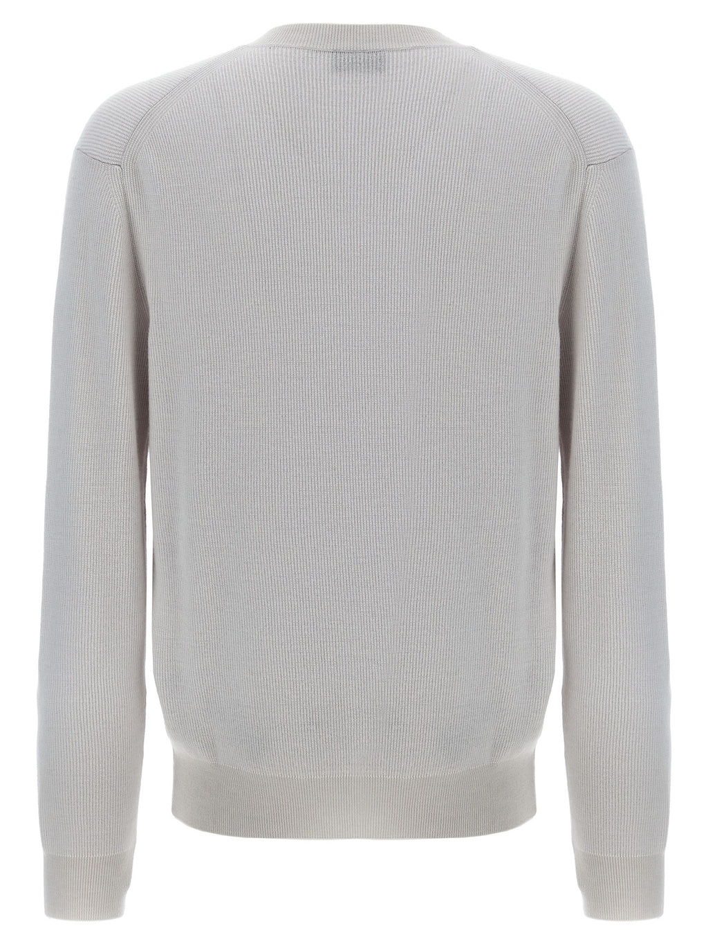 Brioni White Cashmere Cardigan
