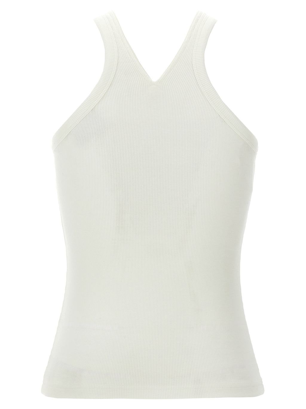 Courrèges White Cotton Tank Tops