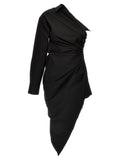 Alexander Wang Black Cotton Short Dress