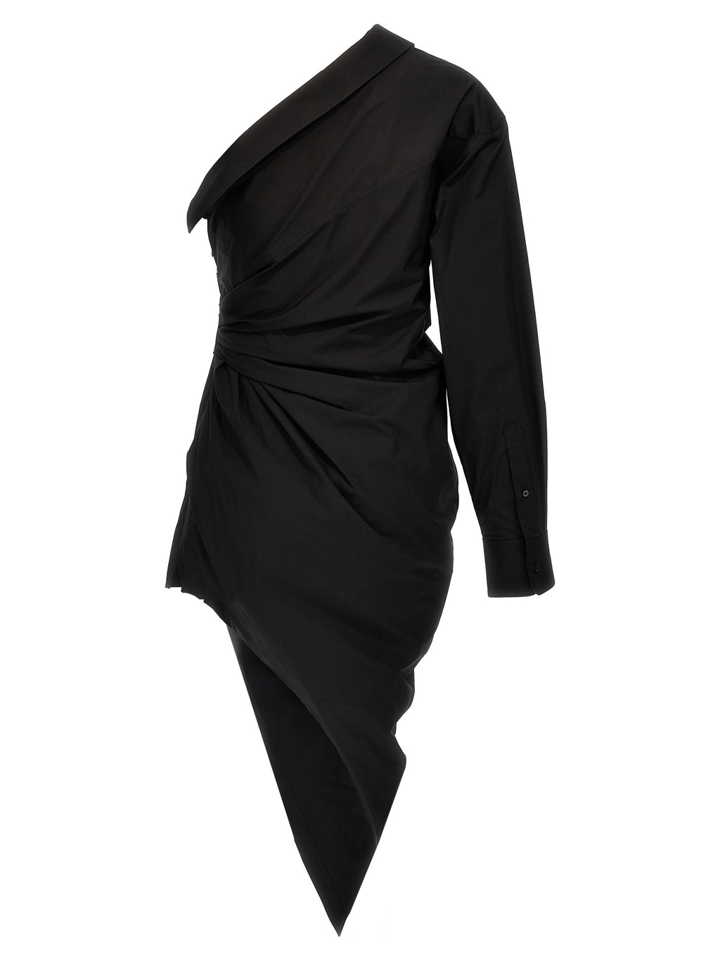 Alexander Wang Black Cotton Short Dress